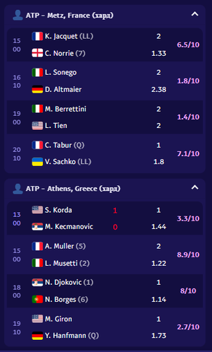 TennisPredictions.ai скрийншот 3