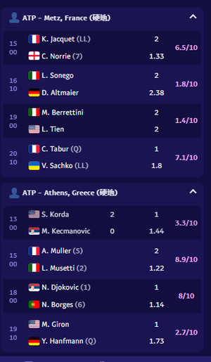 TennisPredictions.ai 截图 3